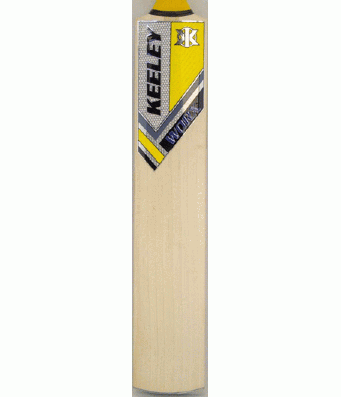 Keeley Worx 074 Grade 2 Cricket Bat - Yellow (2020)