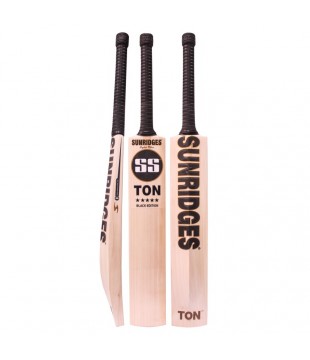 SS TON Black Edition Retro Classic Cricket Bat
