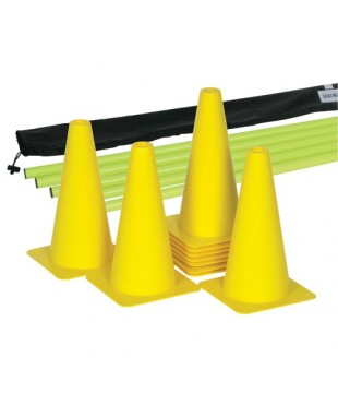Gray Nicolls Agility Pole/Cone Set