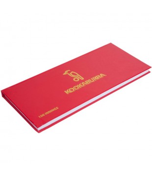 Kookaburra 100 innings hardback scorebook