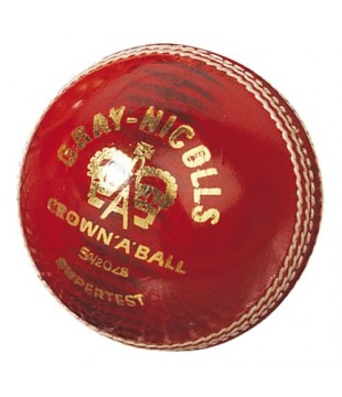 GRAY-NICOLLS SuperTest White Cricket Ball