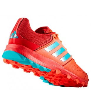 Adidas FlexCloud Hockey Shoes - Red/Aqua 